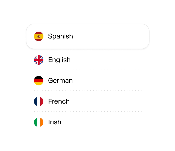 Studio languages