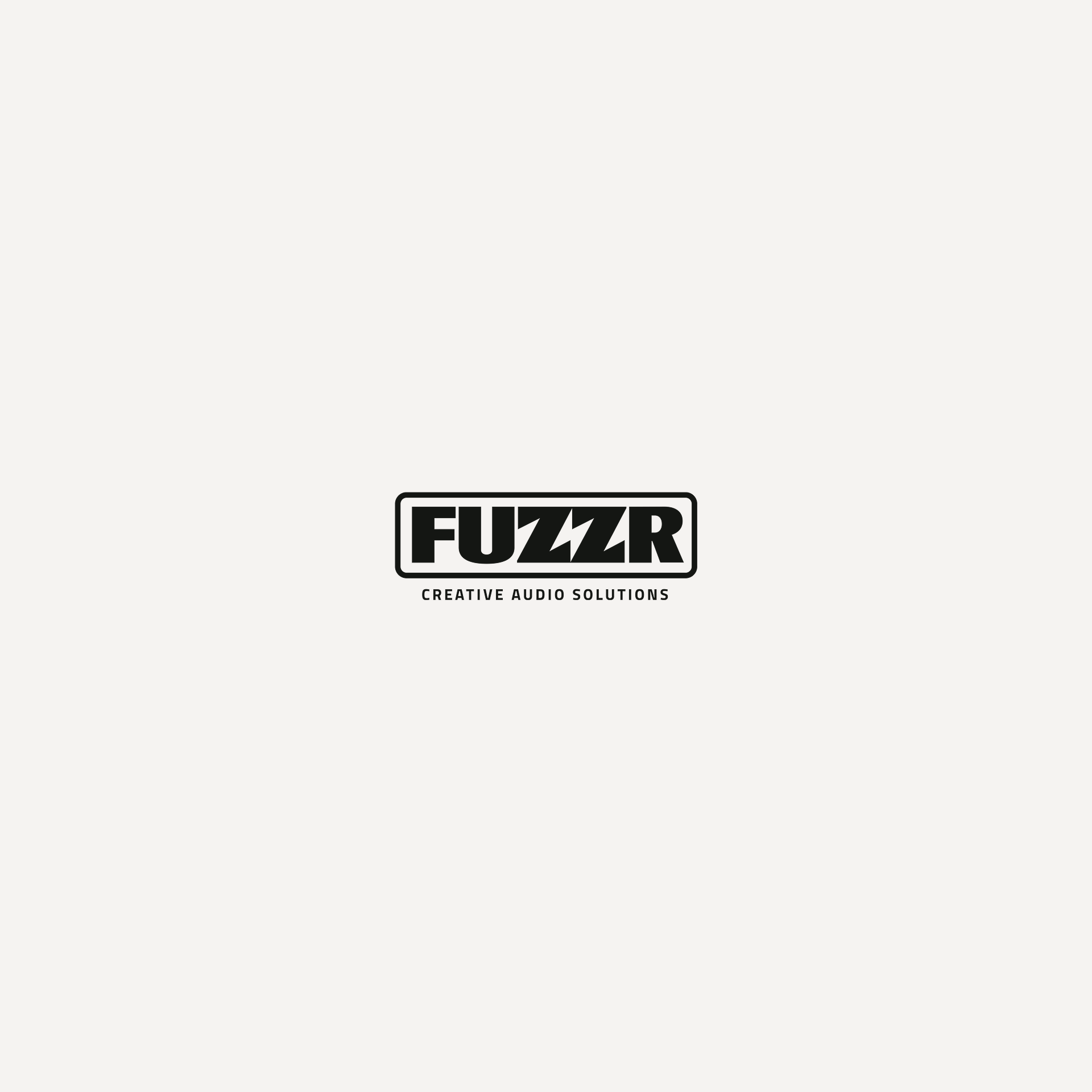 FUZZR Creative Audio Solutions logo.