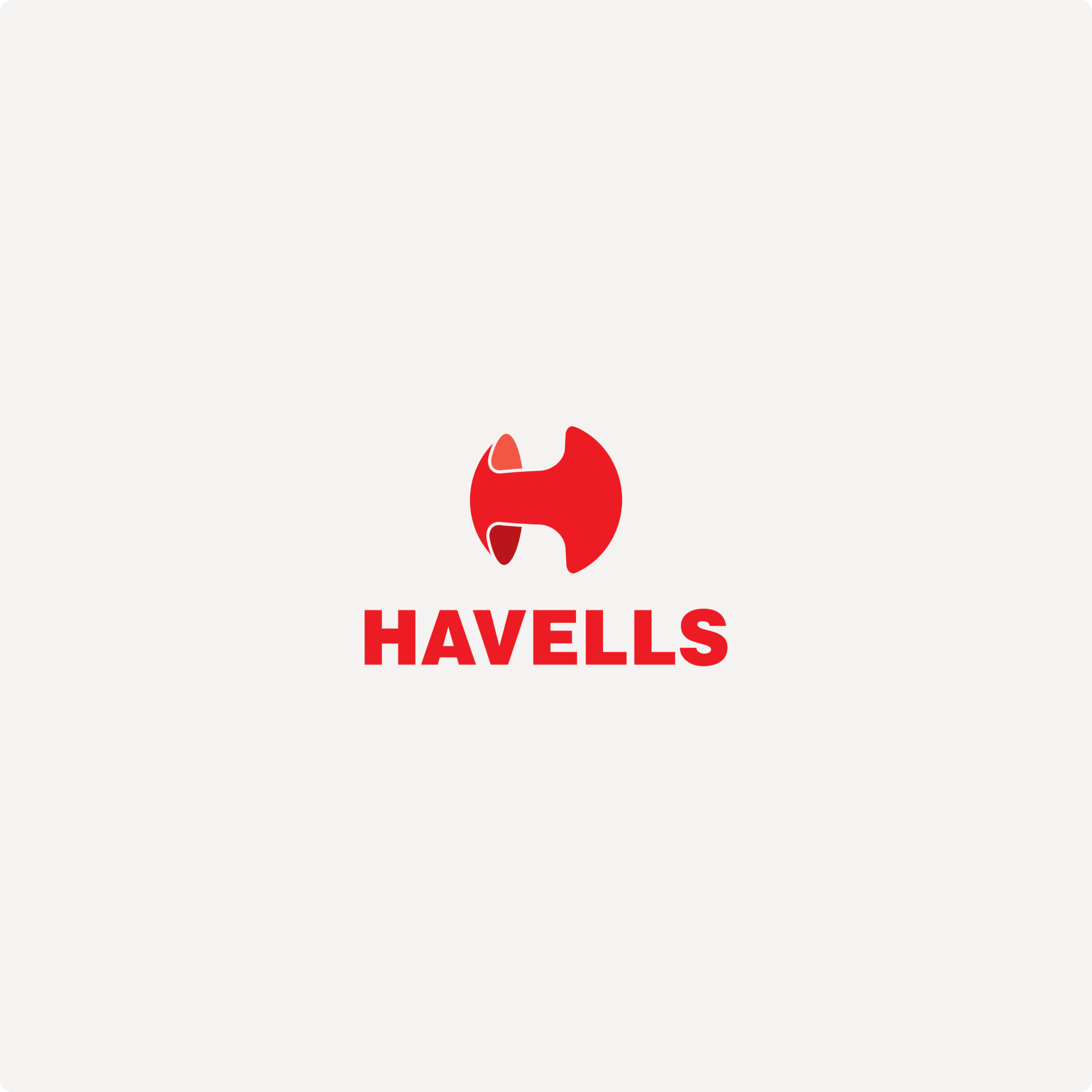 Havells logo.
