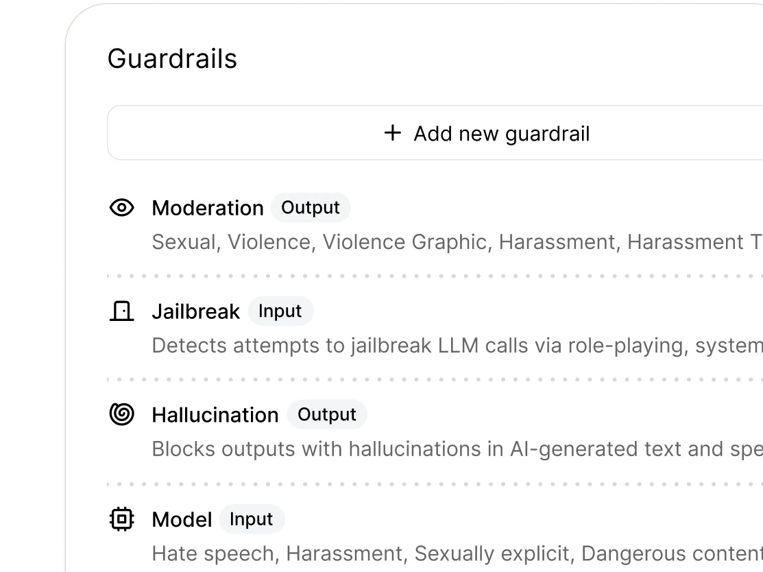 Agent Guardrails