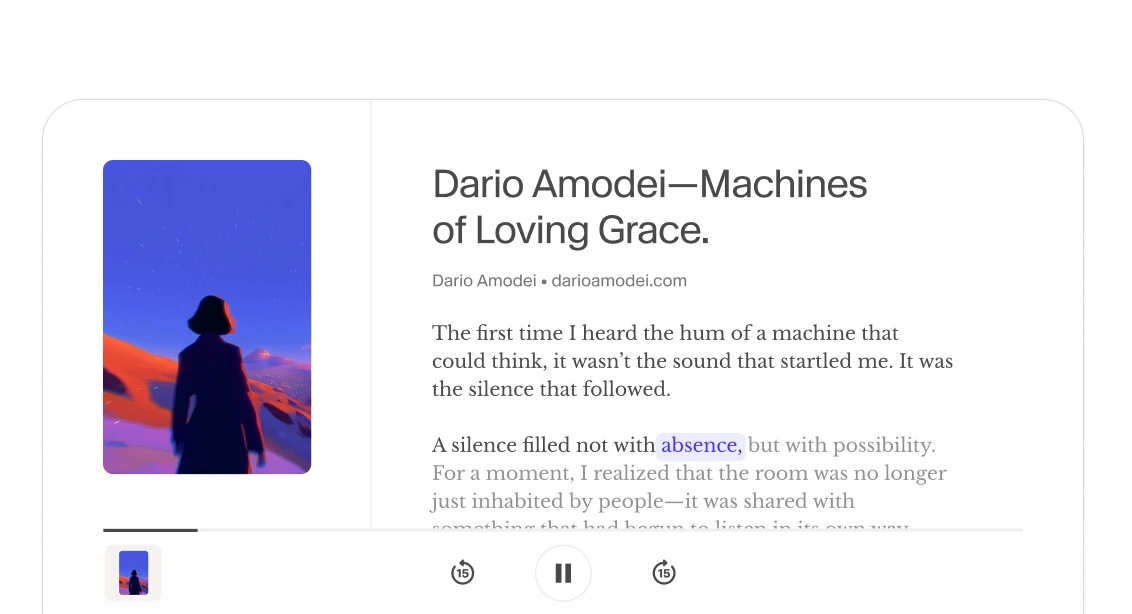 Voice Cloning use cases audiobooks